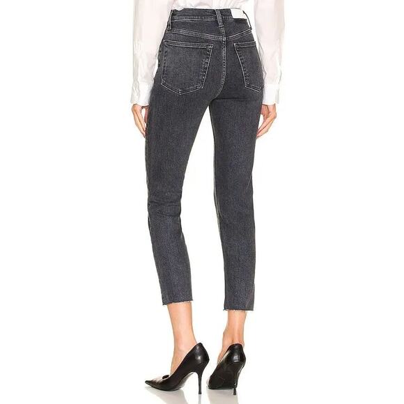 RE/DONE 90s High-Rise Ankle Crop Jeans Size 24 New with Tags - Picture 5 of 7